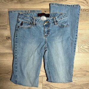vintage y2k mudd medium wash low rise jeans size 5